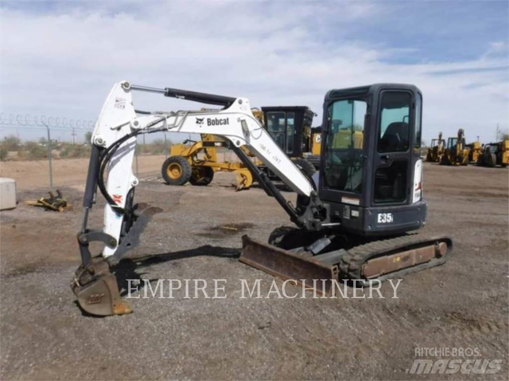 Bobcat E35 Paletli ekskavatörler