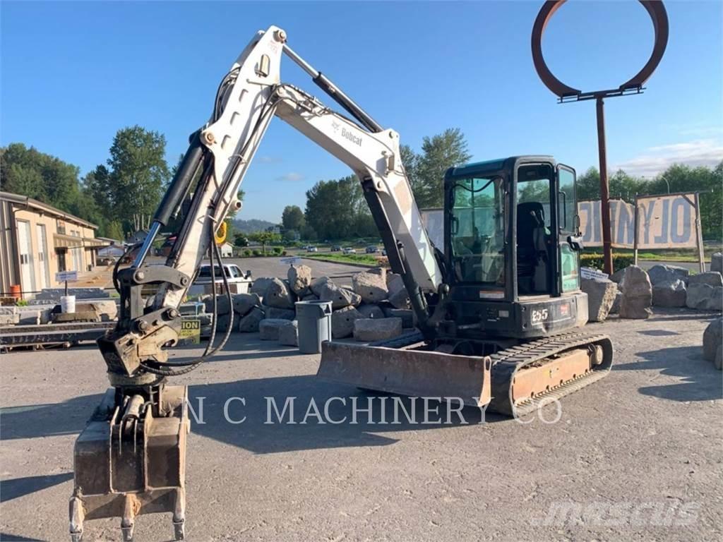 Bobcat E55 Paletli ekskavatörler