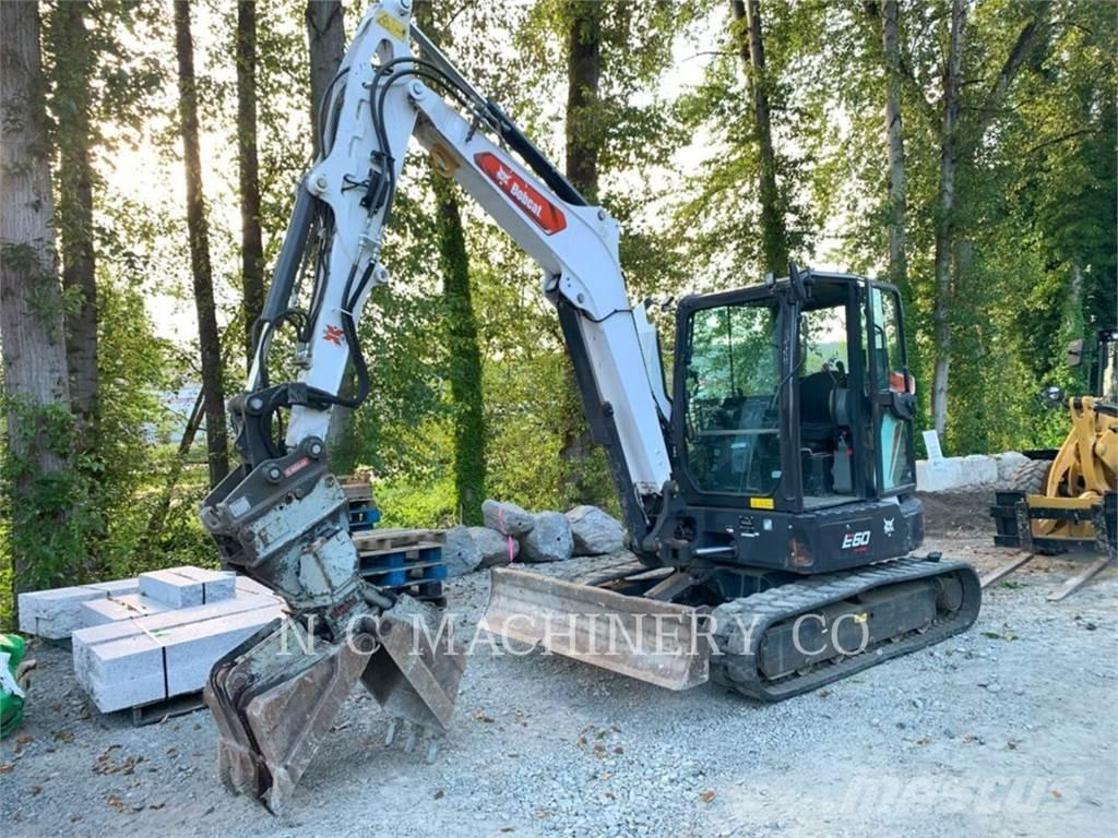 Bobcat E60 Paletli ekskavatörler