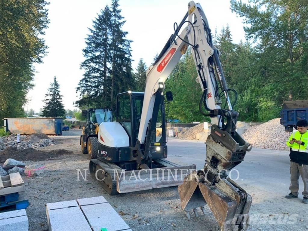 Bobcat E60 Paletli ekskavatörler