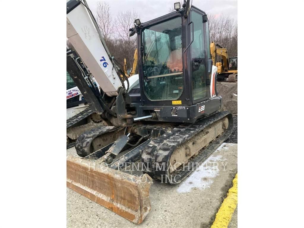 Bobcat E88 Paletli ekskavatörler