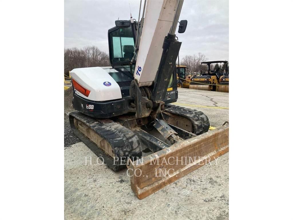 Bobcat E88 Paletli ekskavatörler