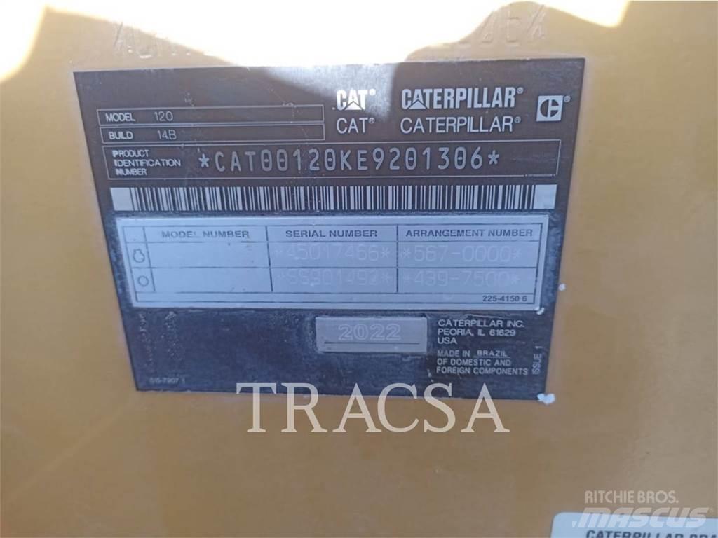 CAT 120 Greyderler