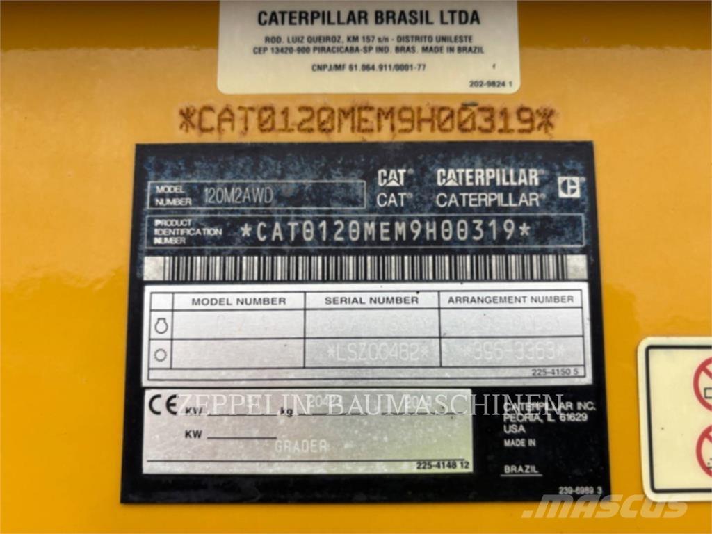 CAT 120M Greyderler