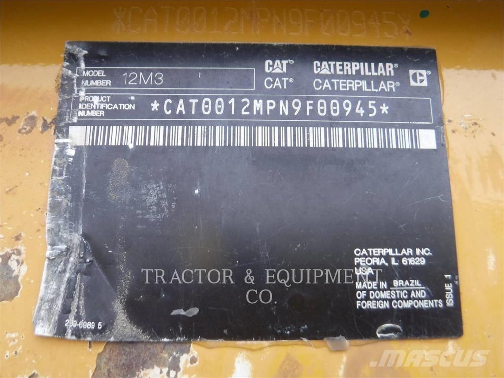 CAT 12M3 Greyderler