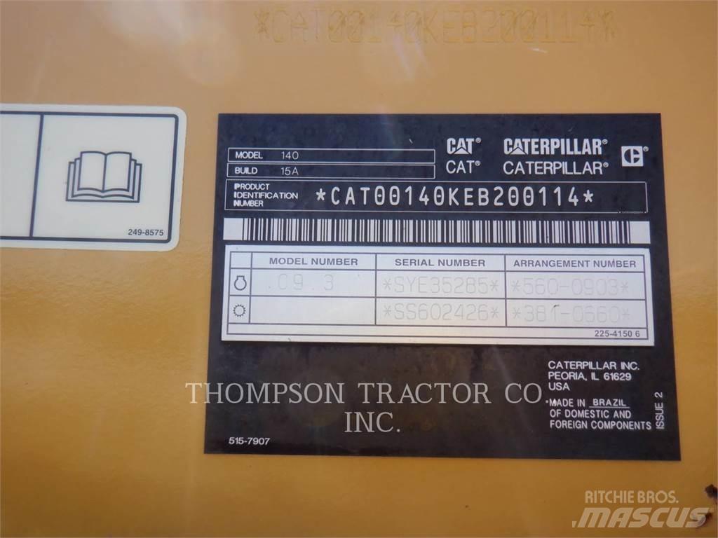 CAT 140 Greyderler