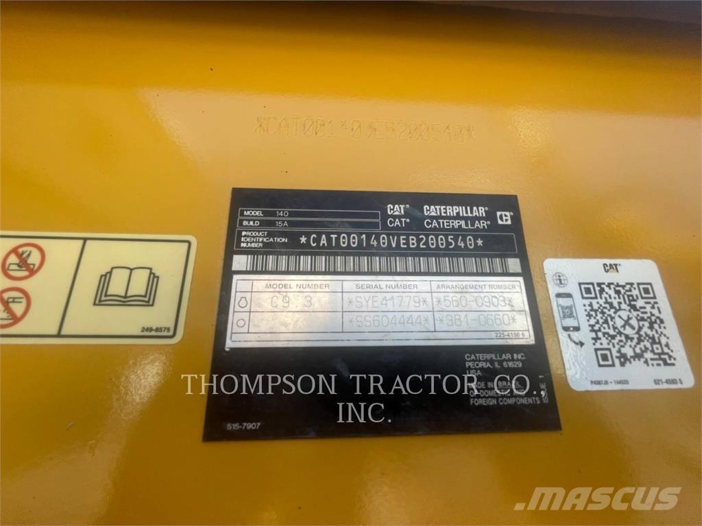 CAT 140 Greyderler