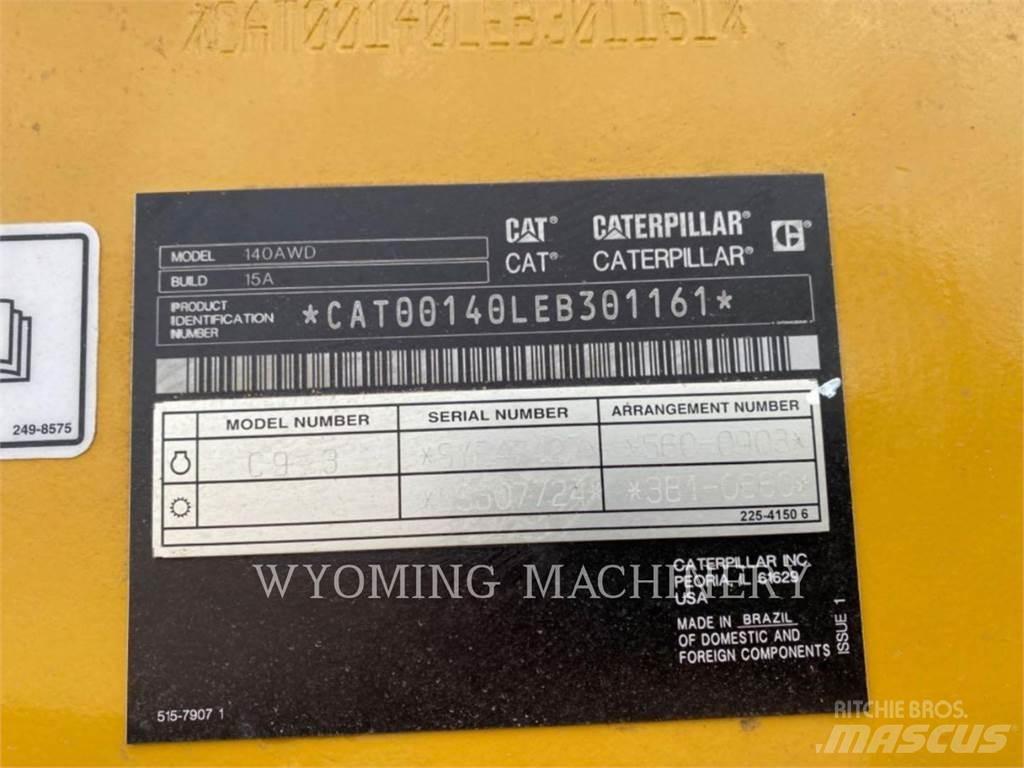 CAT 140 AWD Greyderler