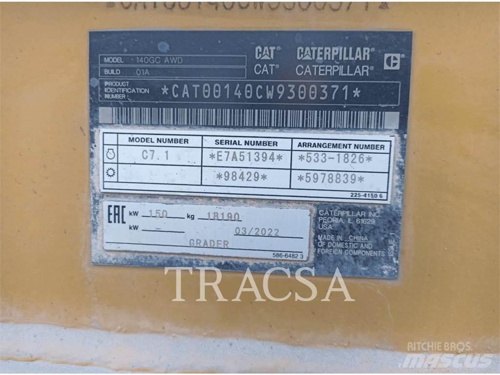CAT 140 GC Greyderler