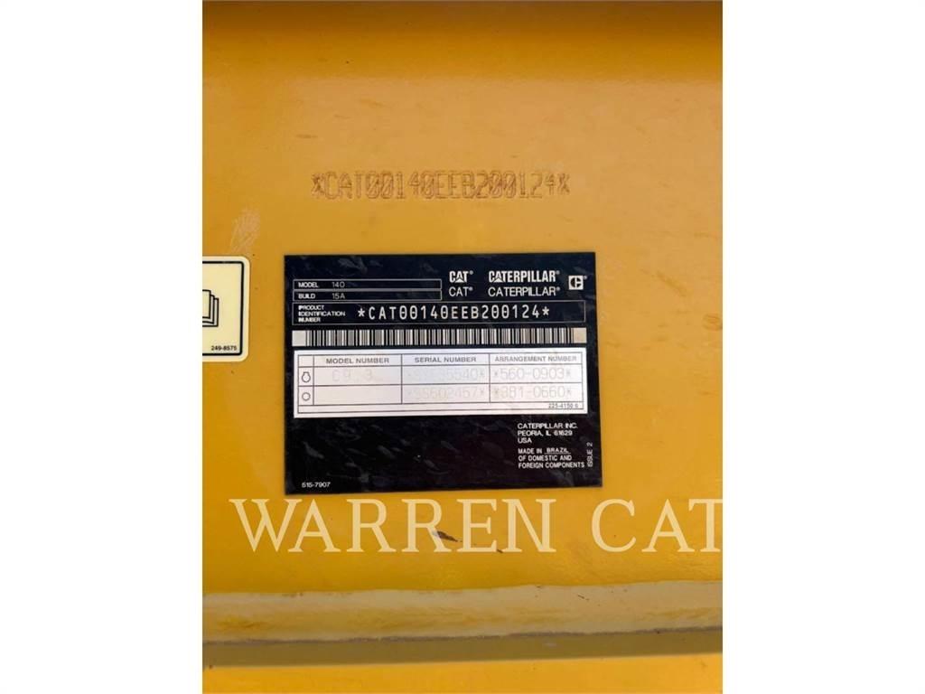 CAT 140 JY Greyderler
