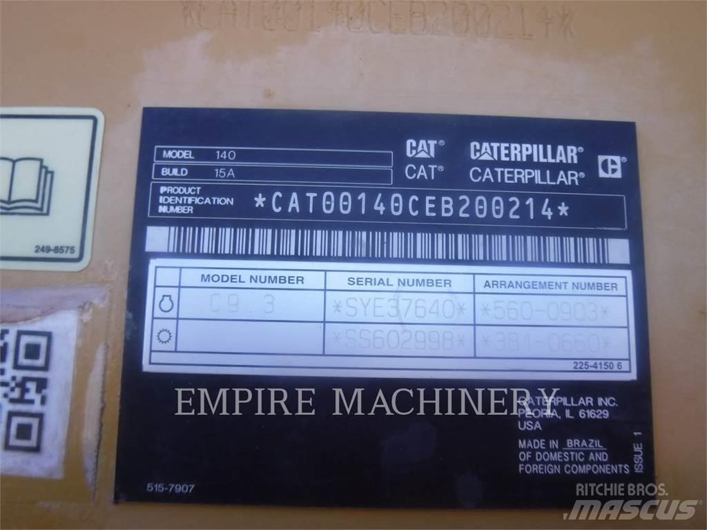 CAT 14015 Greyderler