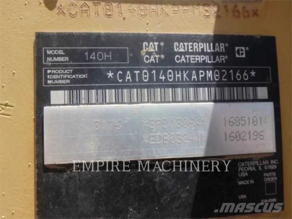 CAT 140H Greyderler