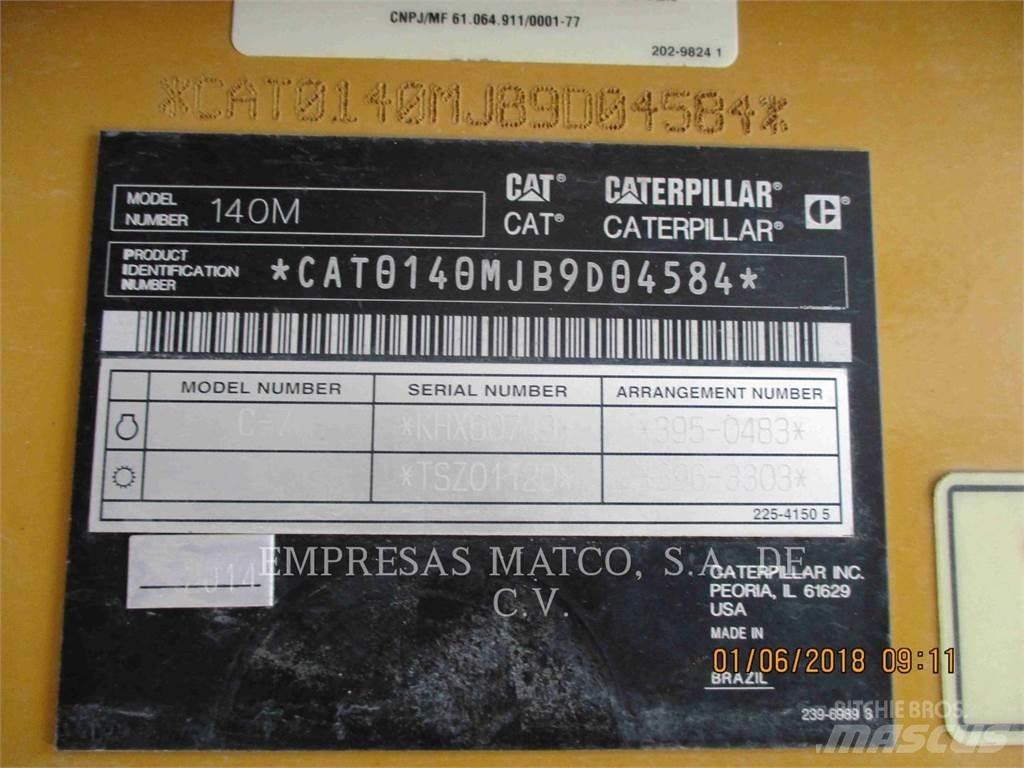 CAT 140M Greyderler