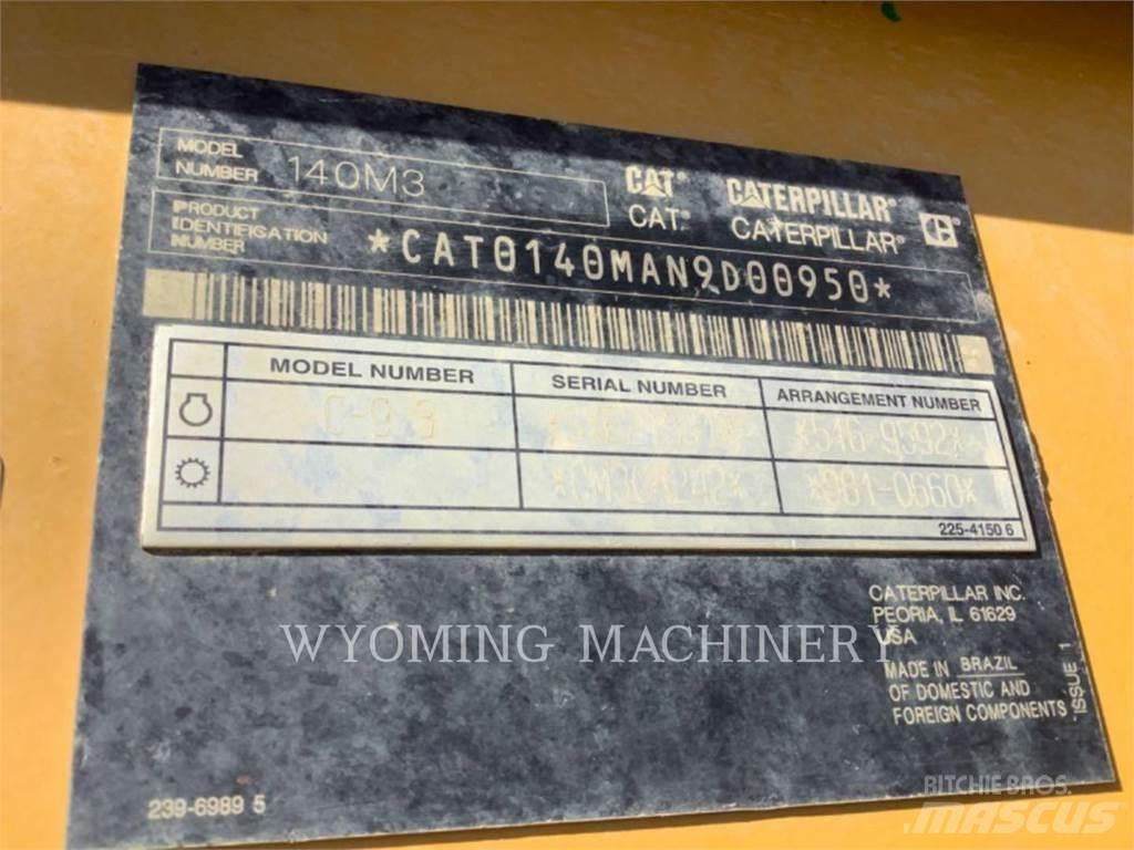 CAT 140M 3 Greyderler