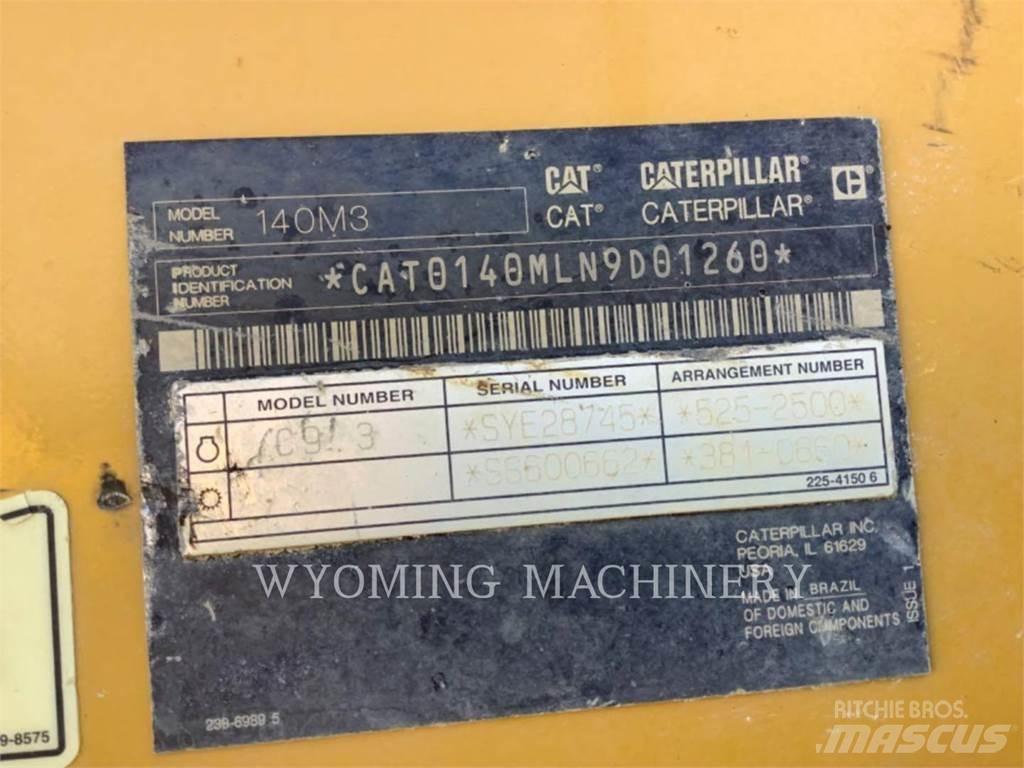 CAT 140M 3 Greyderler