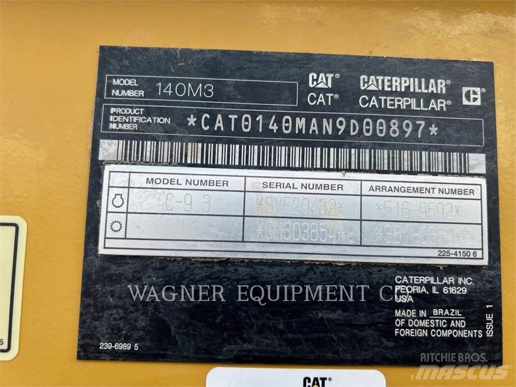 CAT 140M3 Greyderler