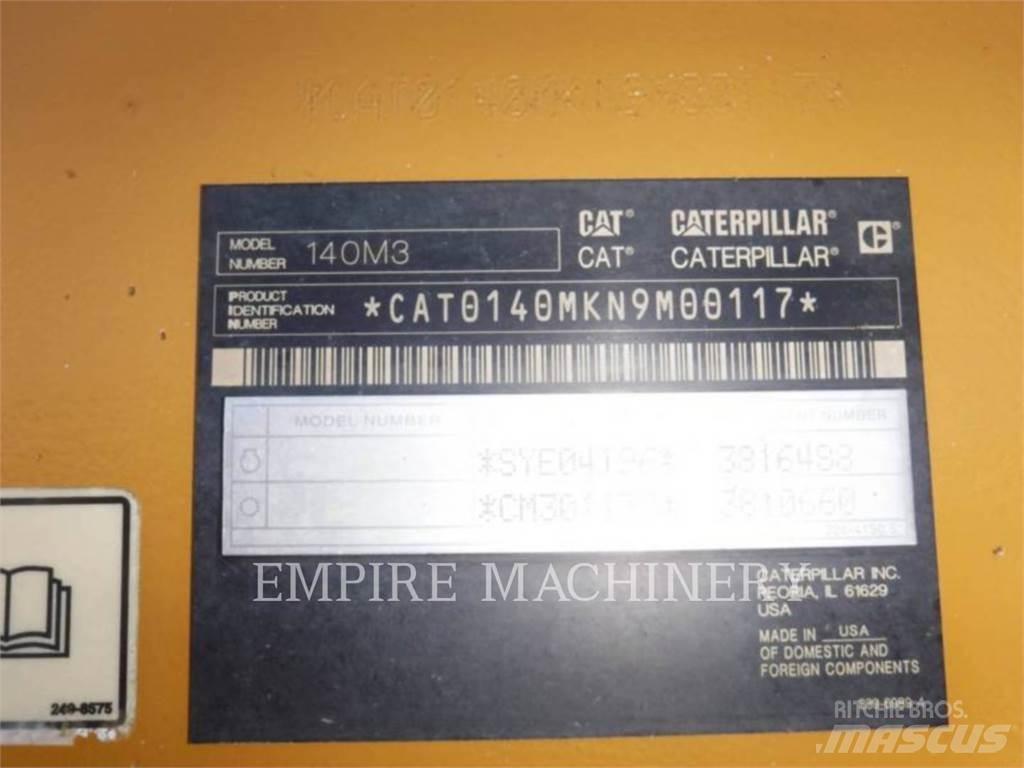 CAT 140M3 Greyderler