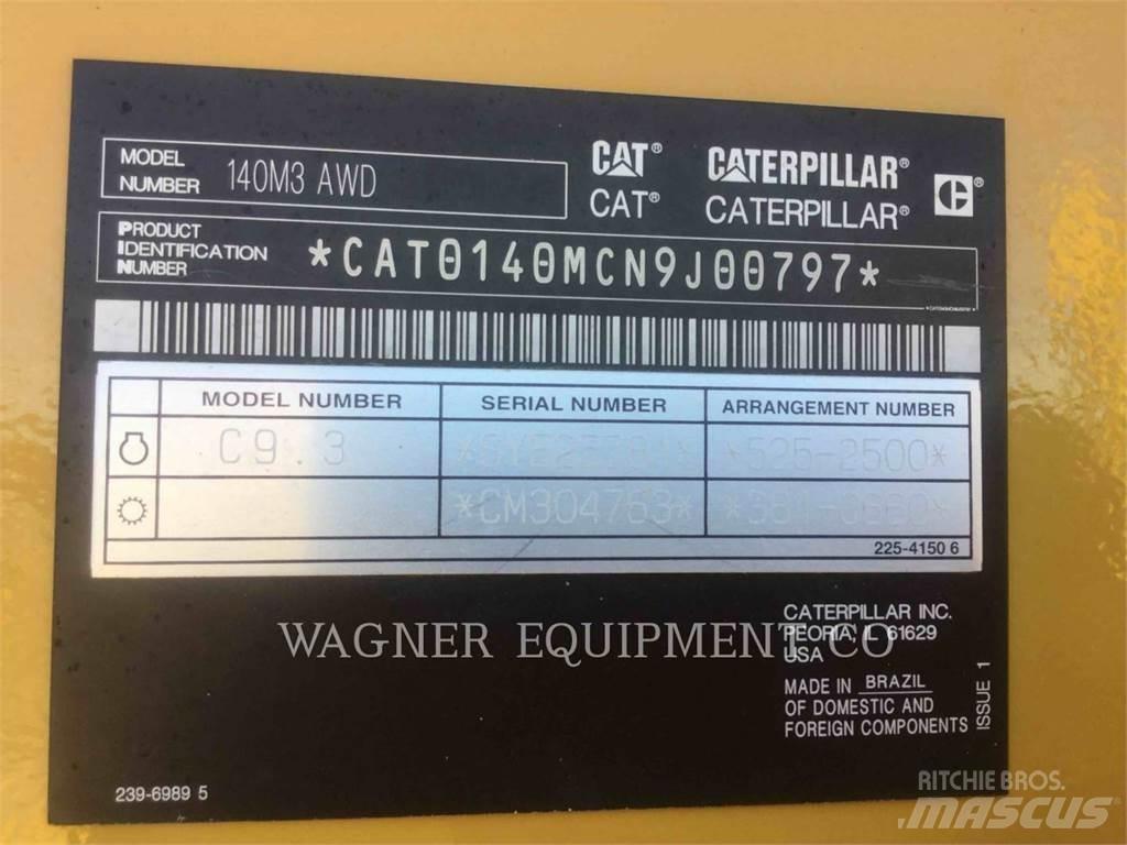 CAT 140M3 AWD Greyderler