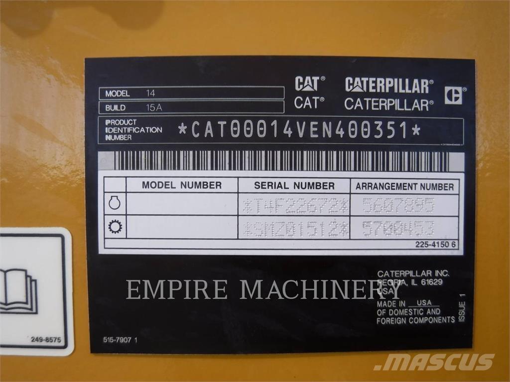 CAT 1415 Greyderler