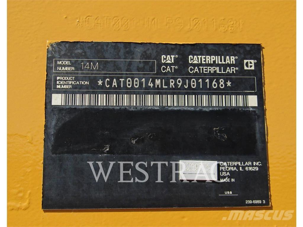 CAT 14M Greyderler