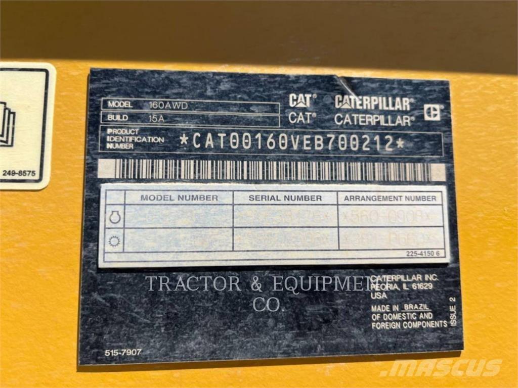 CAT 160 AWD Greyderler