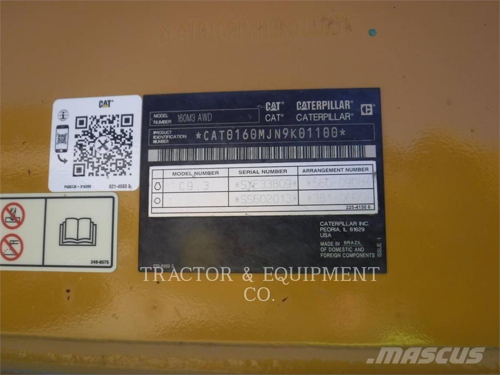 CAT 160M3 AWD Greyderler