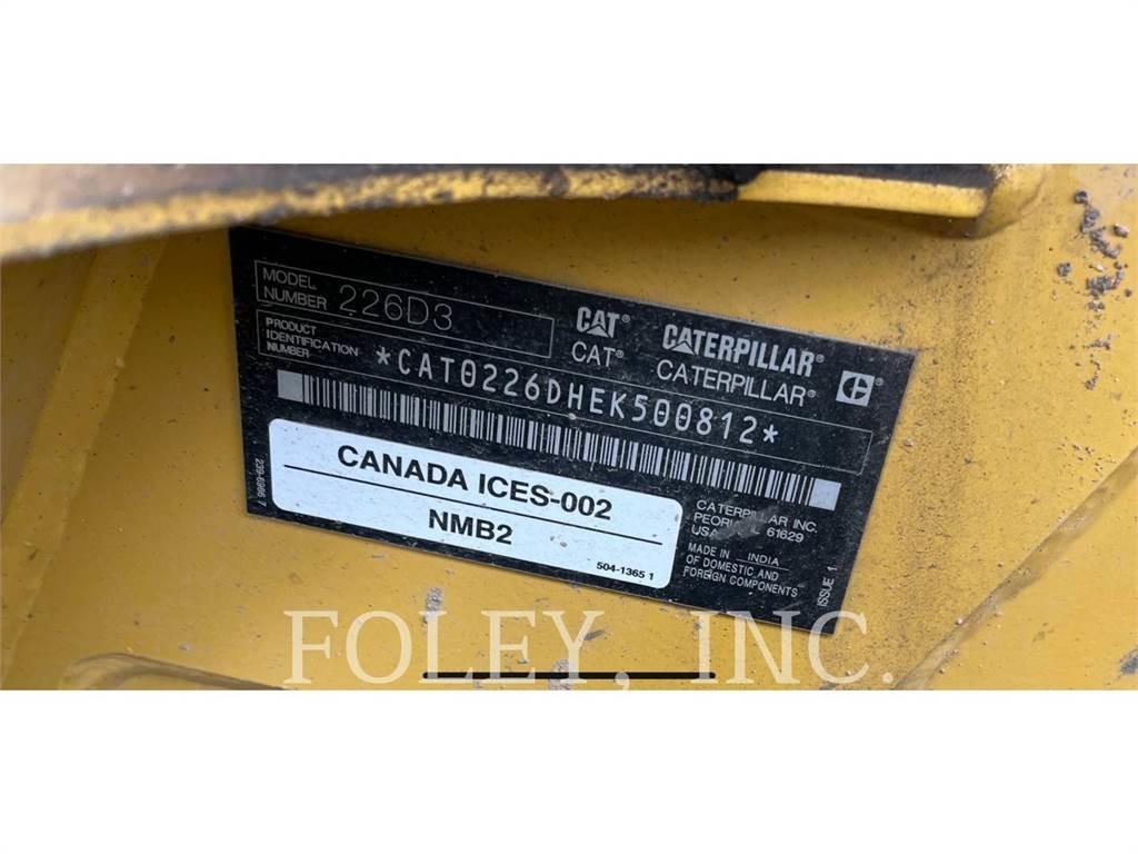 CAT 226D3 Skid steer loderler
