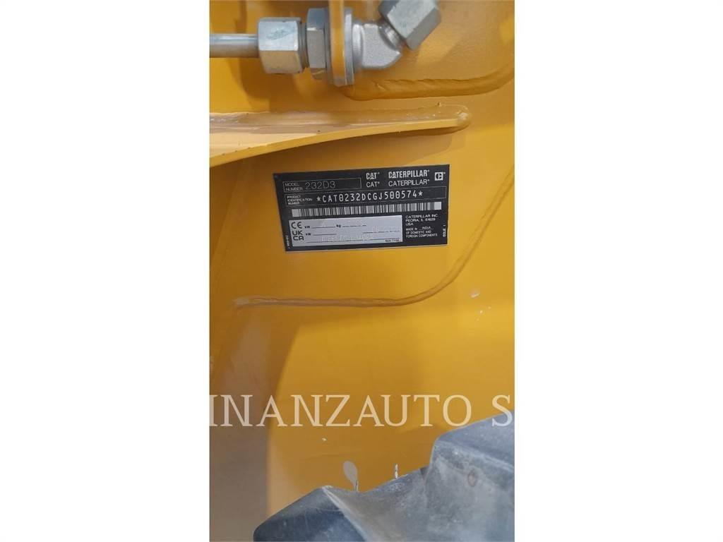 CAT 232D3 Skid steer loderler