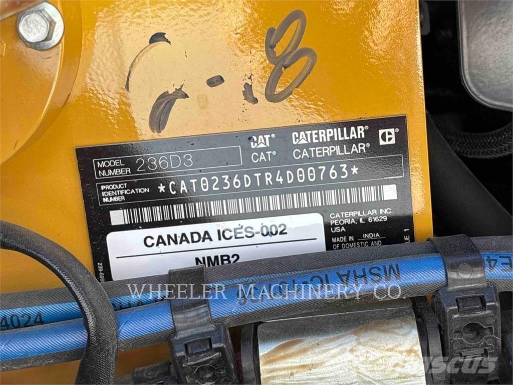 CAT 236D3 C3H2 Skid steer loderler