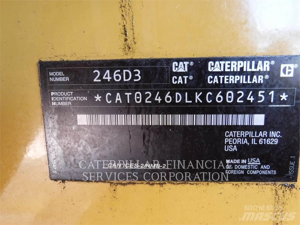CAT 246D3 Skid steer loderler