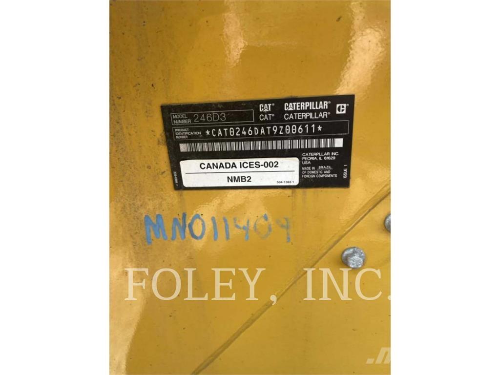 CAT 246D3 Skid steer loderler