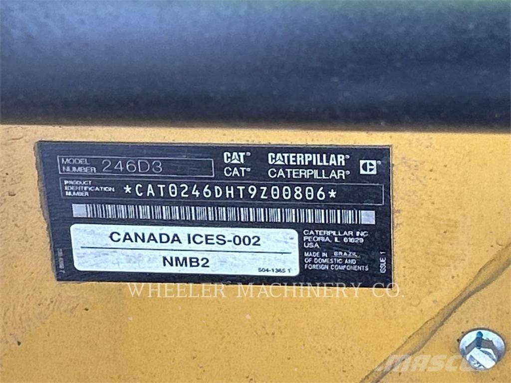 CAT 246D3 C3H2 Skid steer loderler