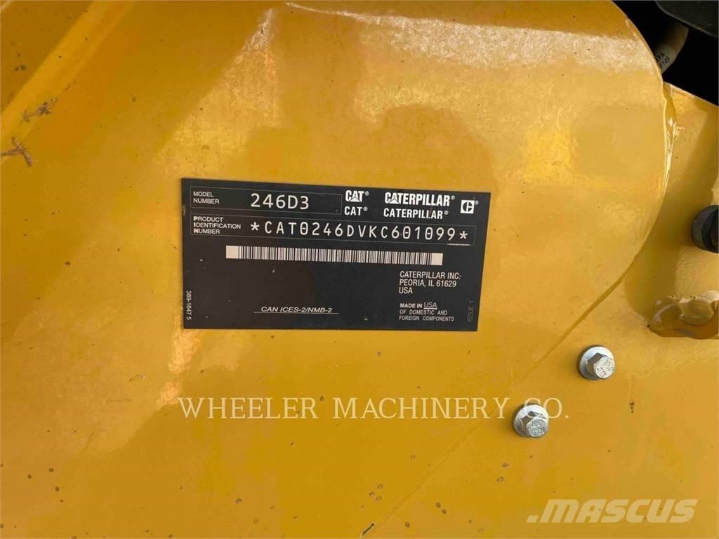 CAT 246D3 C3H2 Skid steer loderler