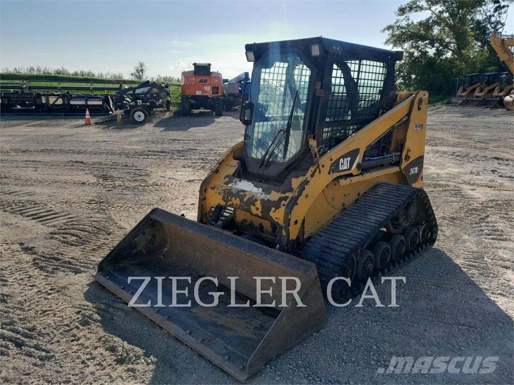 CAT 247B3 Paletli yükleyiciler