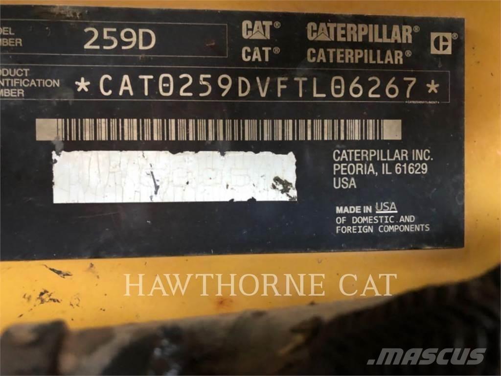 CAT 259D Paletli yükleyiciler