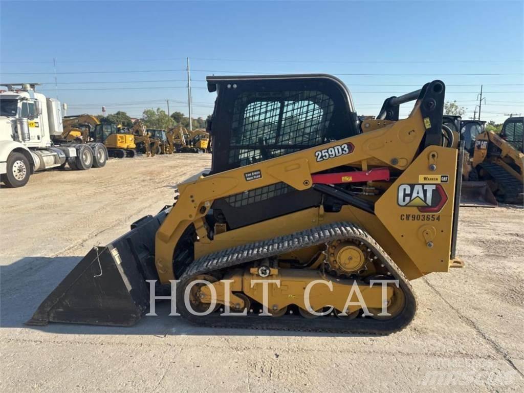 CAT 259D Paletli yükleyiciler