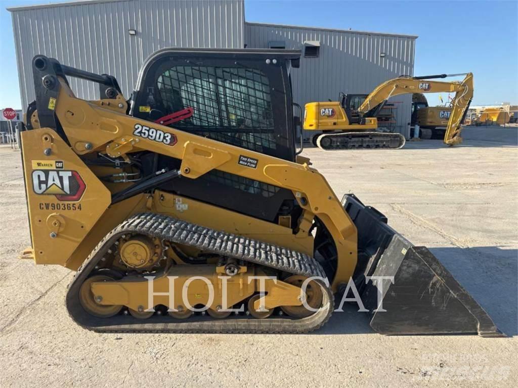 CAT 259D Paletli yükleyiciler