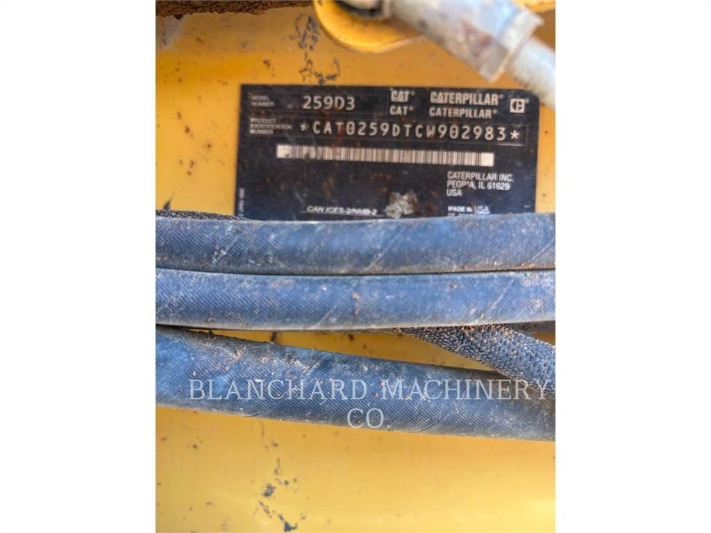 CAT 259D Paletli yükleyiciler