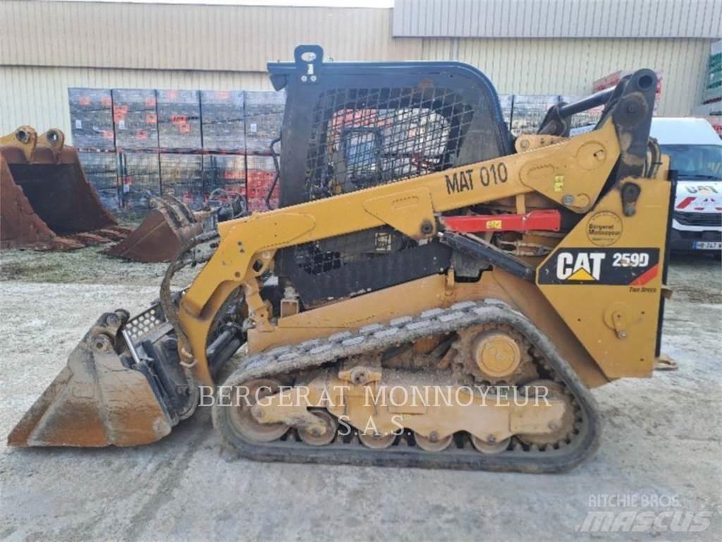 CAT 259D Paletli yükleyiciler