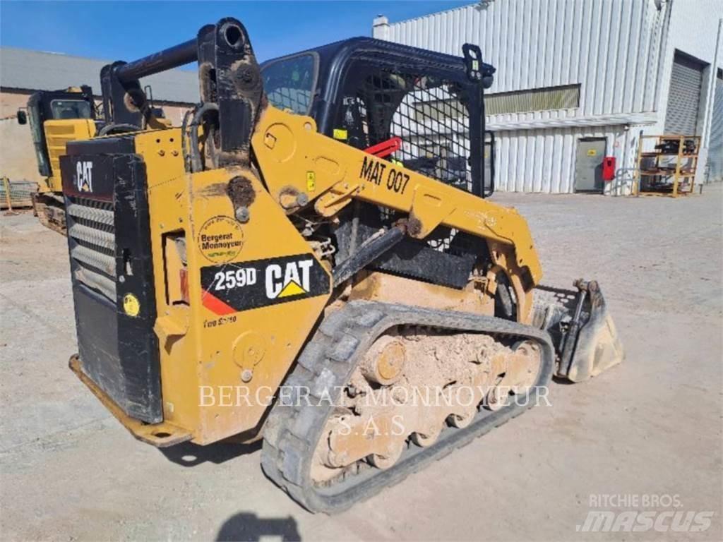 CAT 259D Paletli yükleyiciler