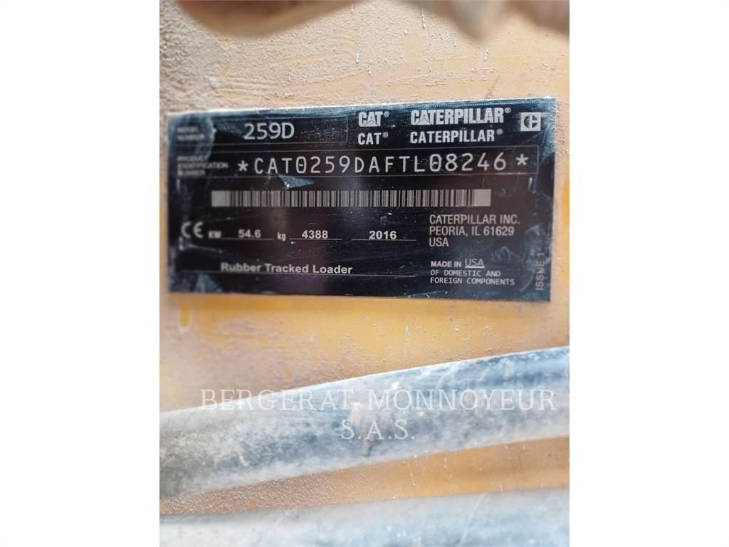 CAT 259D Paletli yükleyiciler