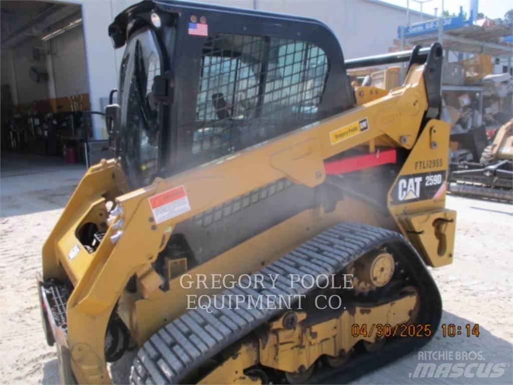 CAT 259D Paletli yükleyiciler