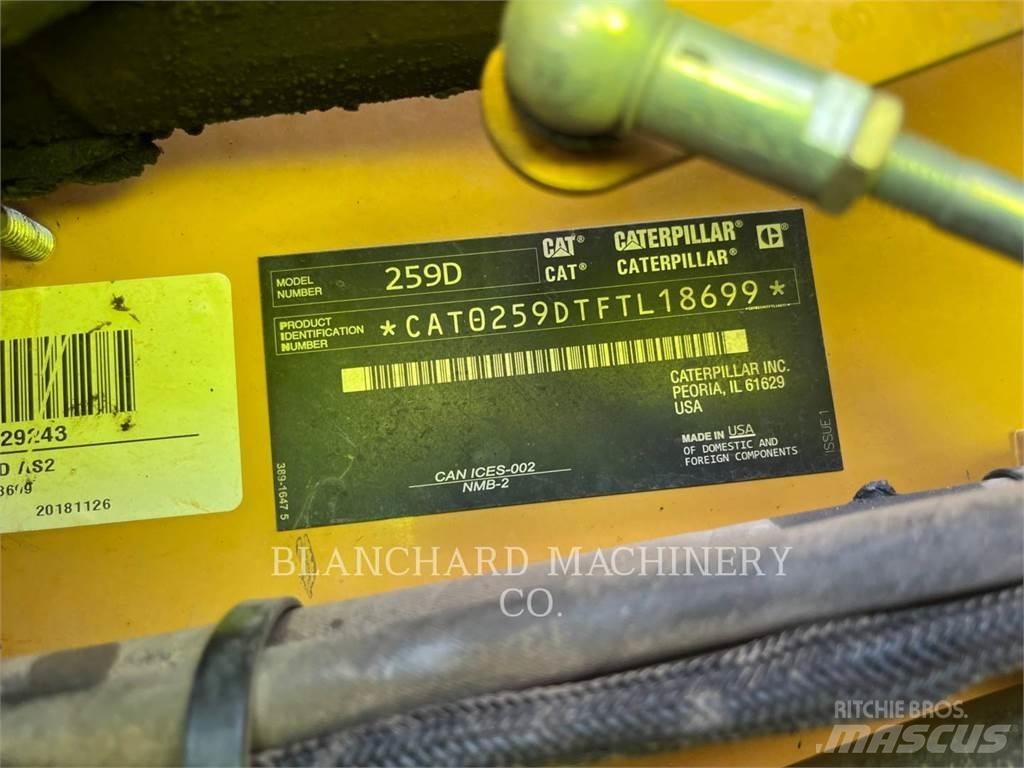CAT 259D Paletli yükleyiciler