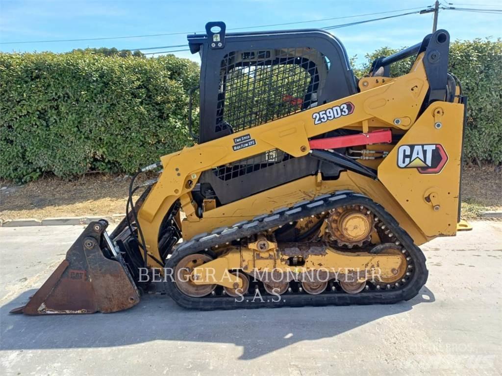 CAT 259D Paletli yükleyiciler