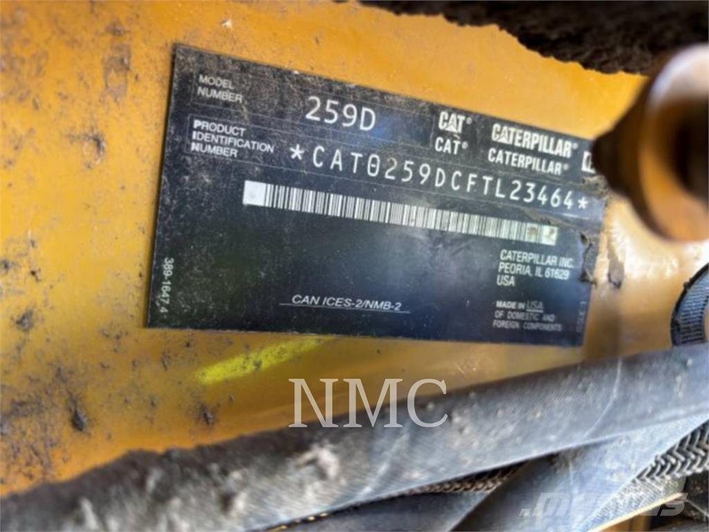 CAT 259D Skid steer loderler