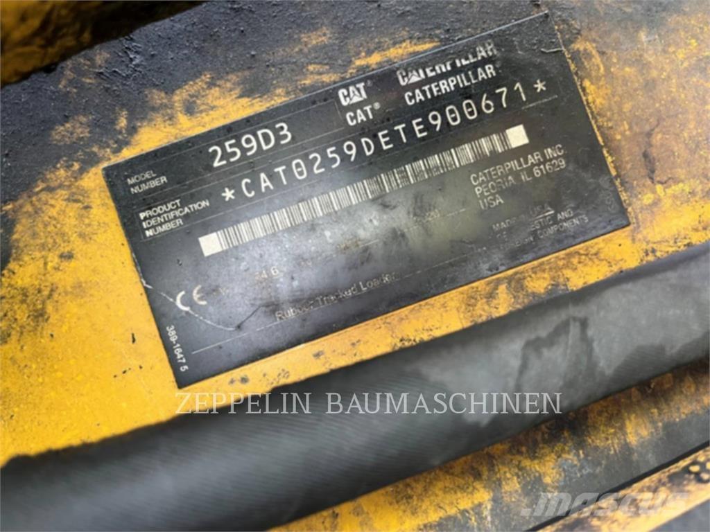 CAT 259D Skid steer loderler