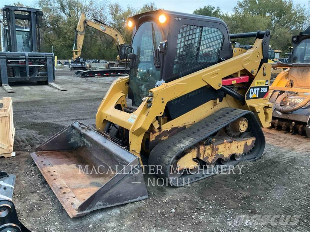 CAT 259D A2Q Skid steer loderler
