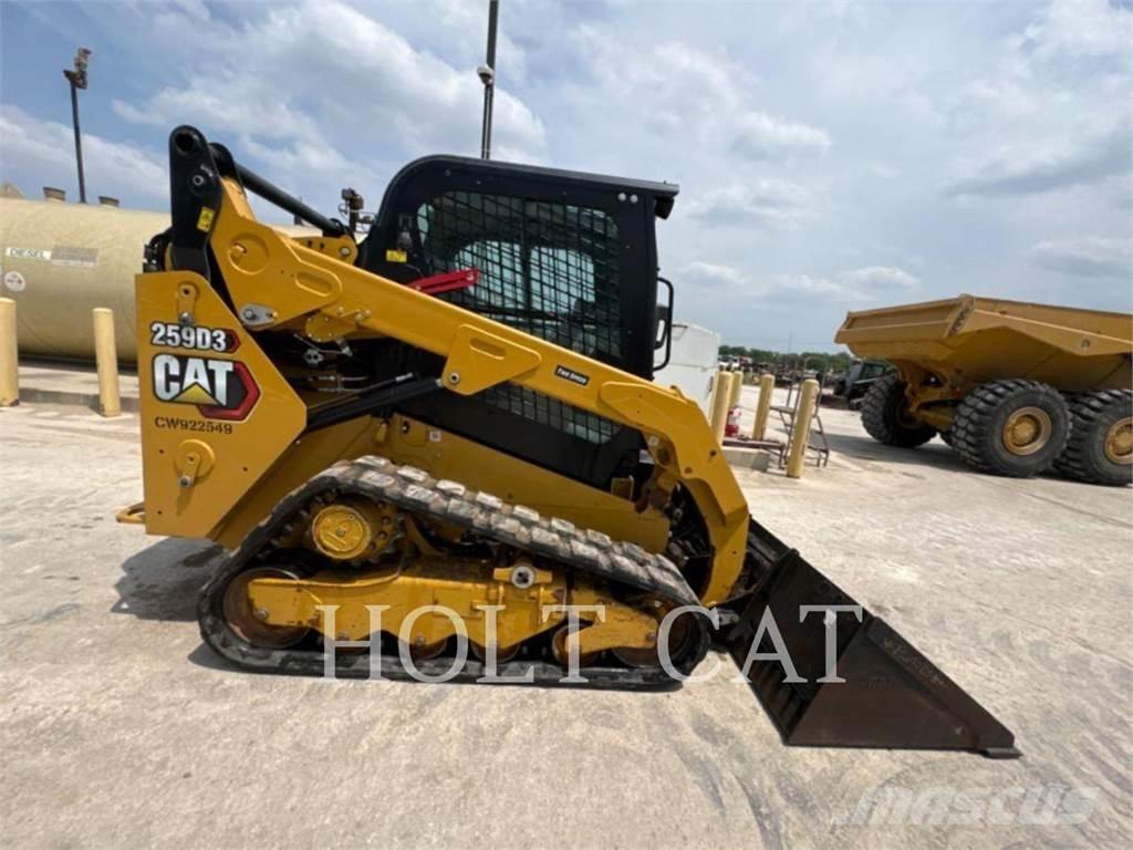CAT 259D CAB Skid steer loderler
