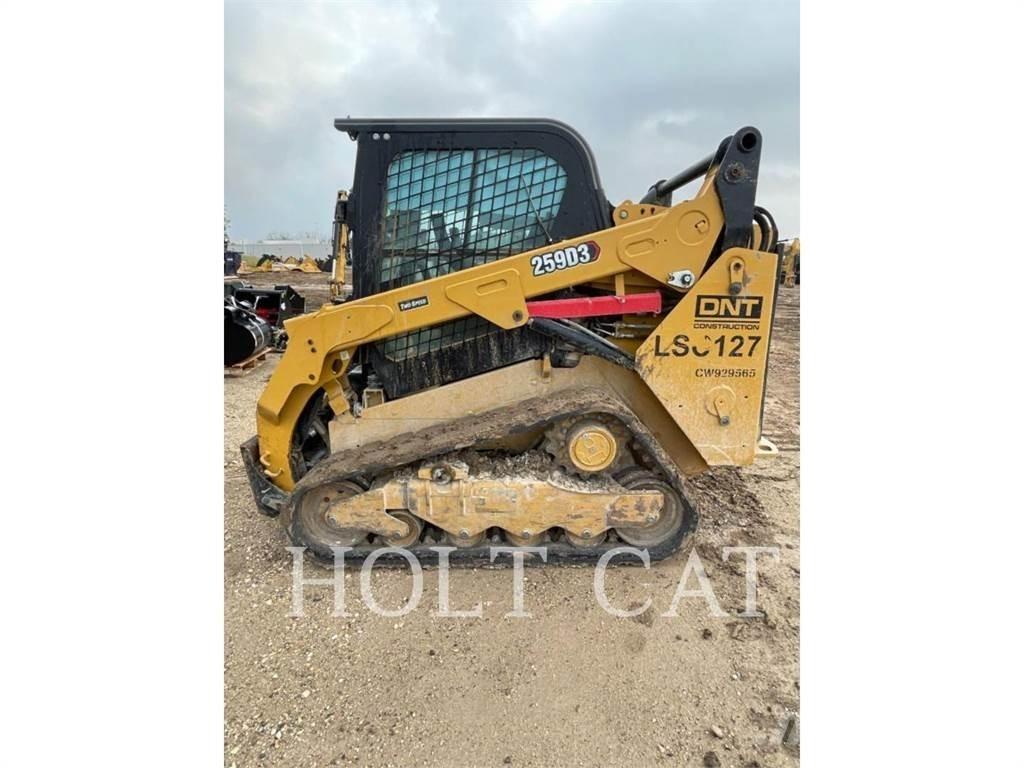 CAT 259D CAB Skid steer loderler