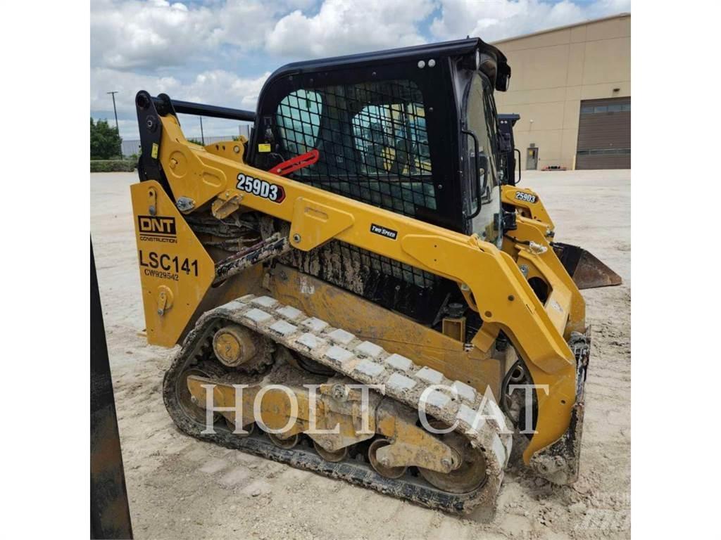 CAT 259D CAB Skid steer loderler